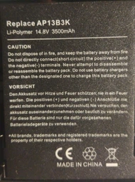 Акумуляторна батарея Acer AP13B8K, AP13B3K, AP13B (14.8V, 4000mAh, Li-ion) для Aspire M5-583P, V5-572P, V5-572 фото від покупців 1