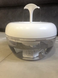 Фонтан-поїлка для котів і собак PAWOOF 1.5L з фільтром, Білий (006-WHITE) фото від покупців 1