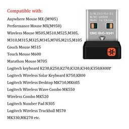 USB-адаптер Logitech Unifying Receiver (910-005931) фото от покупателей 5