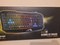 Игровая клавиатура Genius Scorpion K220, мембранная, подсветка, Black фото от покупателей 1