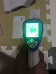 Бесконтактный инфракрасный термометр Non-contact 32°C ~ 42,5°C фото від покупців 8