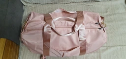 Спортивна сумка жіноча з відділом для взуття Pink дорожня модель 120-1 (Рожева) фото від покупців 5