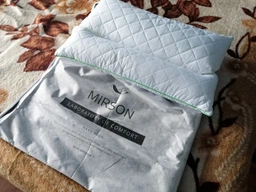 Подушка ортопедическая MirSon Premium Eco Aloe Vera №147 EcoSilk 50х70 см (2200000393029) фото от покупателей 11