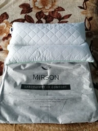 Подушка ортопедическая MirSon Premium Eco Aloe Vera №147 EcoSilk 50х70 см (2200000393029) фото от покупателей 10