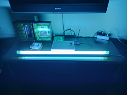 Кварцова бактерицидна лампа Greenlantern з озоном 30W (T8UVC)