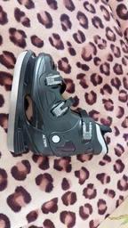 Коньки ледовые хоккейные Action PW-218 black 43