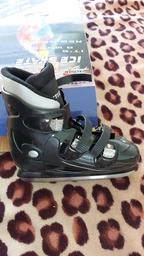Коньки ледовые хоккейные Action PW-218 black 43 фото от покупателей 1
