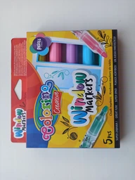 Маркеры Colorino для стекла 5 штук ассорти (39637PTR) фото от покупателей 3