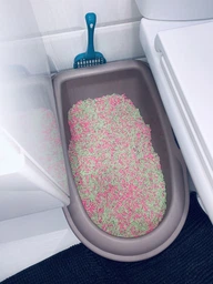 Наповнювач для котячого туалету "AnimALL", тофу, з ароматом персика, 6л фото від покупців 6
