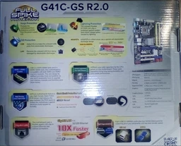 Материнская плата ASRock G41C-GS R2.0 (s775, Intel G41 + Intel ICH7, PCI-Ex16)