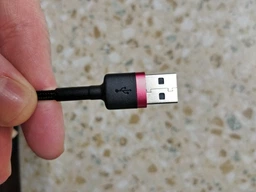 Кабель Baseus Cafule Lightning 1.5A (2m) red/black (CALKLF-C19) фото від покупців 17