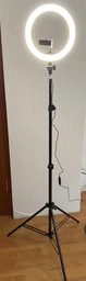 Лампа кільцева світлодіодна зі штативом Ring Light 6901
