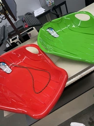 Зимові санки-льодянка BIG M Prosperplast 5905197069074 червоні фото від покупців 12