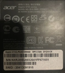 Блок живлення до ноутбуку Acer 90W 19V 4.7A разъем 5.5/1.7 (ADP-90SB-BB) фото від покупців 1