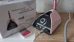 Фрезер для маникюра Nail Drill ZS-711 PRO PINK на 65 Вт./35000 оборотов фото от покупателей 5