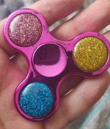 Спиннер Spinner Huada Toys метал з блискітками (5428)