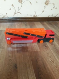 Грузовик-транспортер Hot Wheels Action Мега-транспортер 45 см (GHR48) фото от покупателей 3