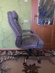 Офісне Крісло Керівника Richman Valencia Bond 16 Хром М2 AnyFix Сірий фото від покупців 1