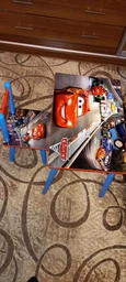 Дитячий столик BabyTable Тачки з 1 стільчиком