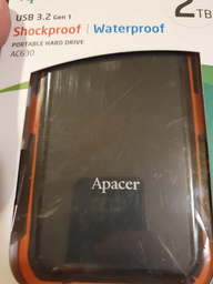 Жорсткий диск Apacer AC630 2TB 5400rpm 8MB AP2TBAC630T-1 2.5" USB 3.1 External Orange фото від покупців 9