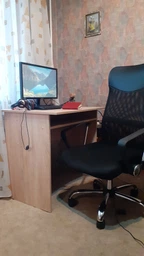 Стол компьютерный для кабинета, офиса, детской из ДСП Кромка ПВХ Динамо Пехотин Антрацит