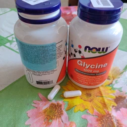 Амінокислота NOW Glycine 1000 mg, 100 вегакапсул фото від покупців 2
