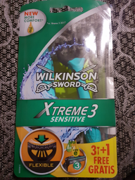 Одноразові станки Wilkinson Sword Xtreme 3 Sensitive 4+2 шт (4027800010707) фото від покупців 4