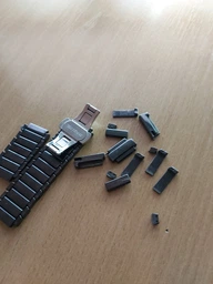 Браслет для часов Watch Band керамический, глянцевый 20 мм Черный
