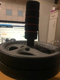 Колесо для преса Power System PS-4042 Dual-Core Ab Wheel Grey/Black