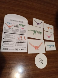 Тимчасові тату TATTon.me Birthday Dinos Set (TSBirthdayDinos) фото від покупців 1