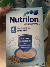 Молочная каша Nutrilon Гречневая 4+ 225 г (5900852027062) фото от покупателей 1