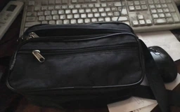 Чоловіча сумка Wallaby 2123 Чорна фото від покупців 16