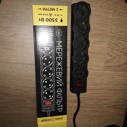 Мережевий фільтр LogicPower LP-X5 Premium 2 м 5 розеток Black (LP9583) фото від покупців 1