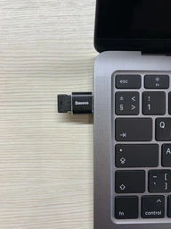 Перехідник Baseus OTG USB to Type-C Black фото від покупців 4