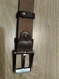 Ремень мужской из натуральной кожи Laras vchn-gen115R-BR1 115 см Коричневый (ROZ6206102408) фото от покупателей 3