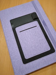 Записная книга блокнот Buromax COMFORT A5 96 л клетка иск.кожа фиолетовый (BM.295109-07) фото от покупателей 1