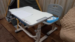 Комплект Evo-kids BD-08 Z стіл + стілець Білий/зелений фото від покупців 9