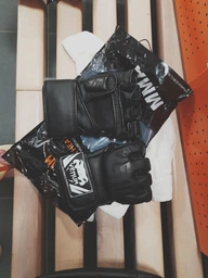 Перчатки для смешанных единоборств MMA VNM BO-5699 S желтый фото от покупателей 1