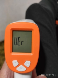 Безконтактний інфрачервоний термометр Healthkeep CQ1201 фото від покупців 3