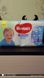 Підгузник Huggies Pants 3 для хлопчиків (6-11 кг) 88 шт (5029053564081) фото від покупців 15