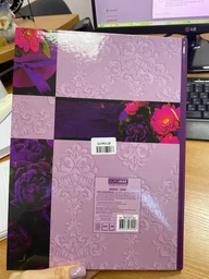 Книга канцелярська Buromax Boho Chic A4 в клітинку 96 аркушів Фіолетова (BM.2400-207) фото от покупателей 2