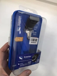 Триммер для бороды и усов аккумуляторный Breetex BR- 204W Blue/Black (Niz14685)