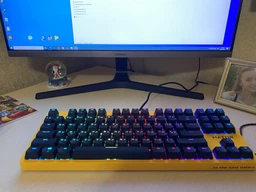 Ігрова клавіатура Hator Rockfall EVO TKL Optical Lilac (HTK-633)