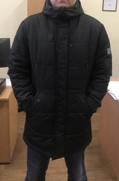 Куртка зимняя мужская Riccardo Б-6 S (46) Бордовая (ROZ6400025449) фото от покупателей 4