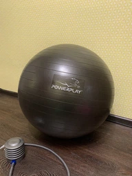Мяч гимнастический PowerPlay 4001 65 см + насос Grey (PP_4001_65_Grey)