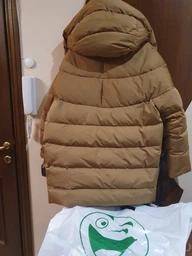 Пуховик зимний женский Mango 77987602-09 L Коричневый (8445156757996) фото от покупателей 3