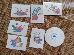 Тимчасові тату TATTon.me Superhero Set (TSSuperhero)
