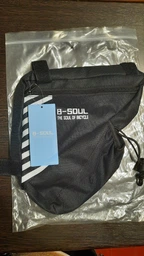 Сумка в раму B-Soul BAO-009BLK, кишеню для фляги (BAO-009BLK) фото від покупців 2