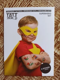 Тимчасові тату TATTon.me Superhero Set (TSSuperhero) фото від покупців 1