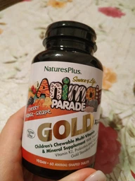 Мультивитаминный комплекс для детей Natures Plus Animal Parade Gold 60 жевательных таблеток Ассорти (97467299276) фото от покупателей 2